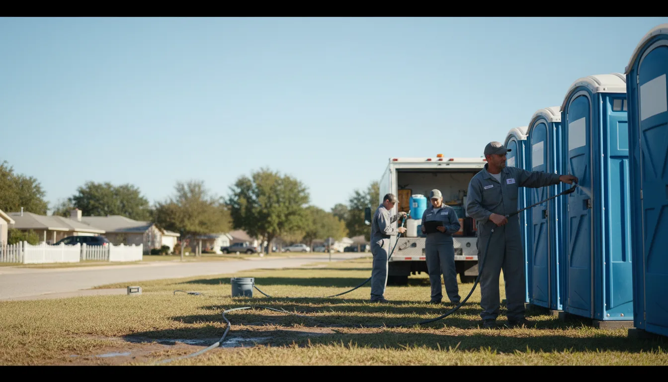 Long-Term Portable Toilet Rental in Norphlet, AR near me